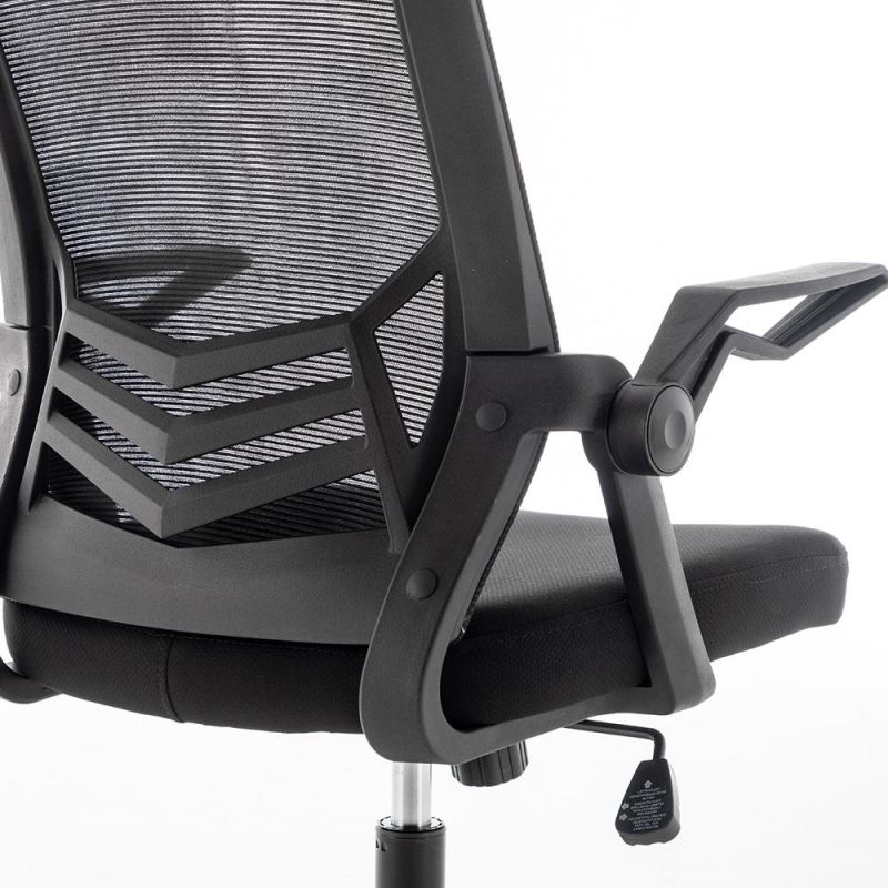 New Arrivals Low MOQ Manufacturer High Back Mesh Gray Swivel Office Chair