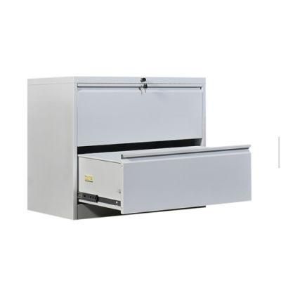 Home Knock Down Furniture Steel Drawer 2 Drawers Filing Cabinet