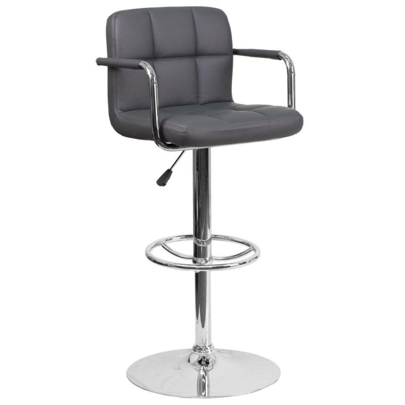 Leather Chair Cheap Leather Modern Dining Restaurant Bar Stool