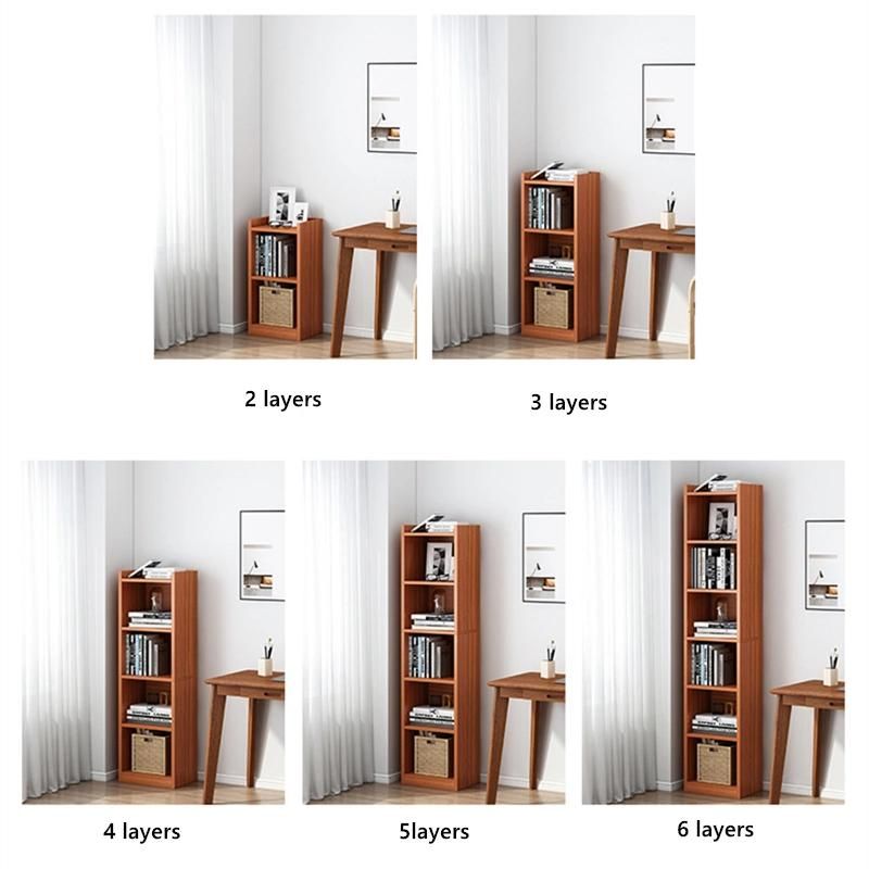 Book Shelf Corner Floor Economical Storage Cabinet 0127