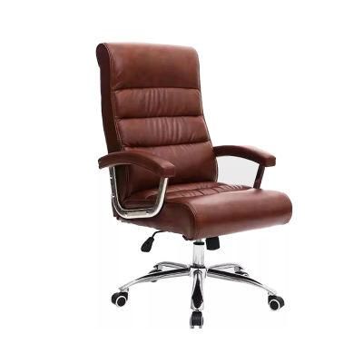 MID Back Swivel Lift Office Chair with High Quality PU Leather Customzation