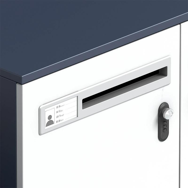 High Quality Four Doors Modern Melamine Office File Cabinet with Lock