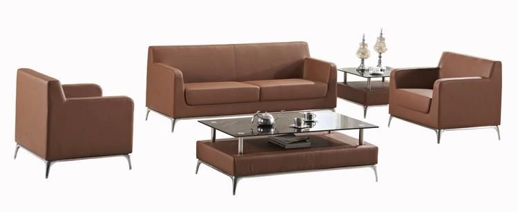 Modern Style Office Furniture Sectional Fabric Sofa with Table