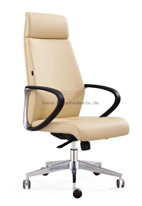 High Quality PU Leather Ergonomic Executive CEO Manager Computer Office Chair