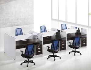6 Seaters Office Workstation with 45 mm Thickness Top Table