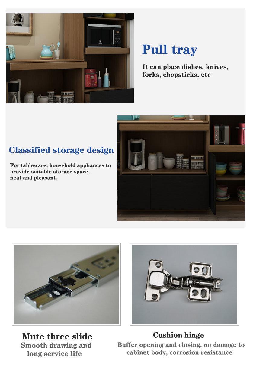 Modular Standard Walnut Wood Office Bookcase (UL-9L0172)