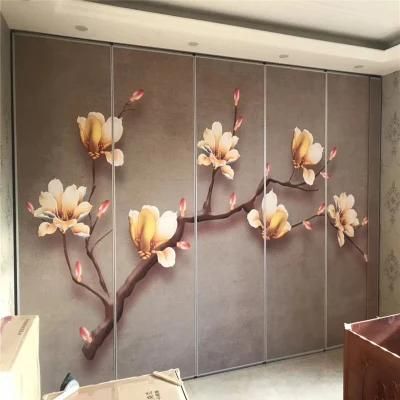 Mobile Room Partitions Banquet Hall Folding Operable Partitions Walls