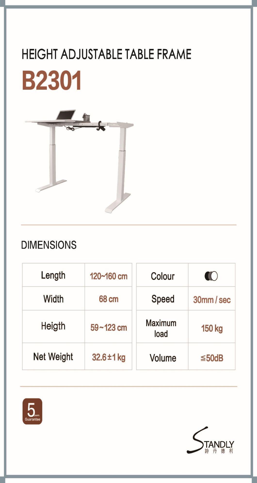 Electric Lift Table Standing Computer Desk Office Desk Home Desk Mobile Desk Bedroom Learning Desk