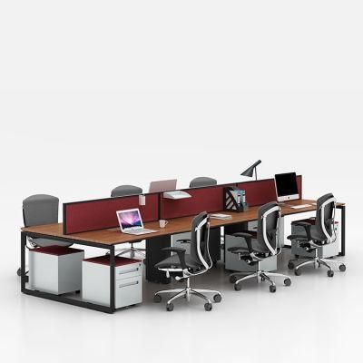 Office Desk of Office Workstation and Metal Legs