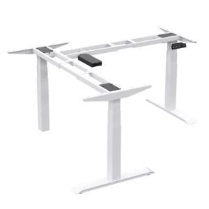 Home Office Furniture Glasss Office Computer Height Adjustable Three Motor Office Desks