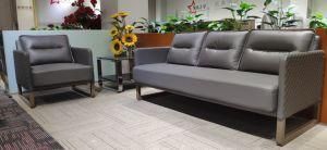 Leisure Leisure Modern Leather Sofa for Office and Lounge