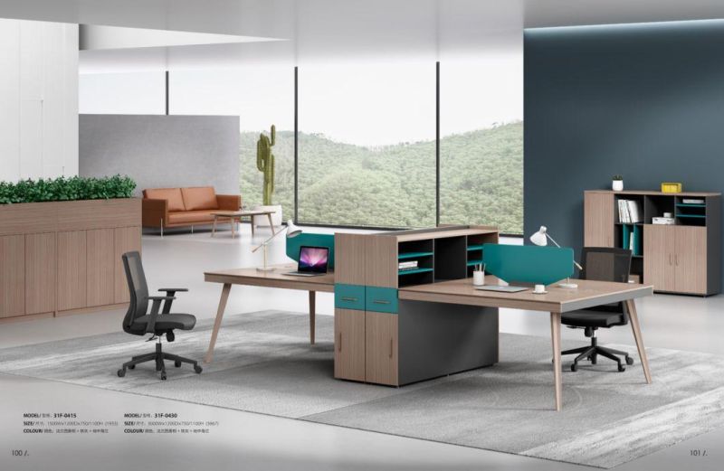 Modern Patent Design MDF Furniture L Shaped Computer Manager Executive Office Desk