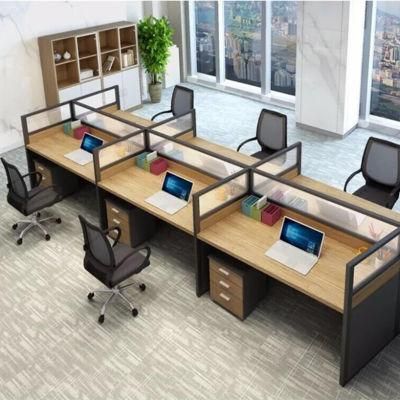 Computer Staff Office Chair Call Center Office Table Office Workstation with Cabinet