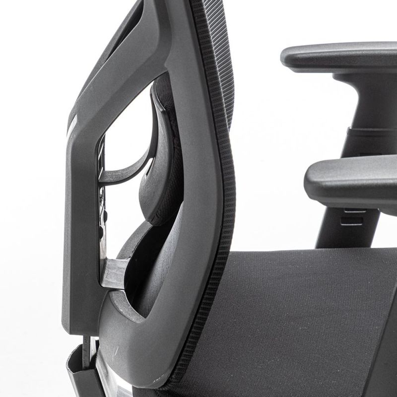 Modern Home Office Furniture Chair with Adjustable Sponge Lumbar Support Comfortable Thick Cushion High Back Computer Desk Chair Executive Office Chair