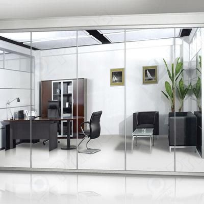 Competitive Glass Partition Office Partition Fast Delivery Aluminum Double Glass Removable Partition