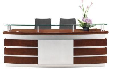 High Quality Modern Reception Desk for Law Office Foh-Cust01