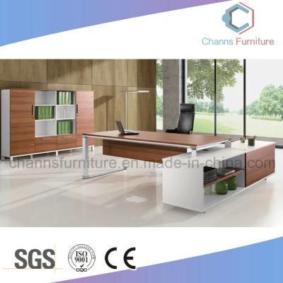 Project Design Executive Desk Office Table Office Furniture with Metal Legs (CAS-D051212)