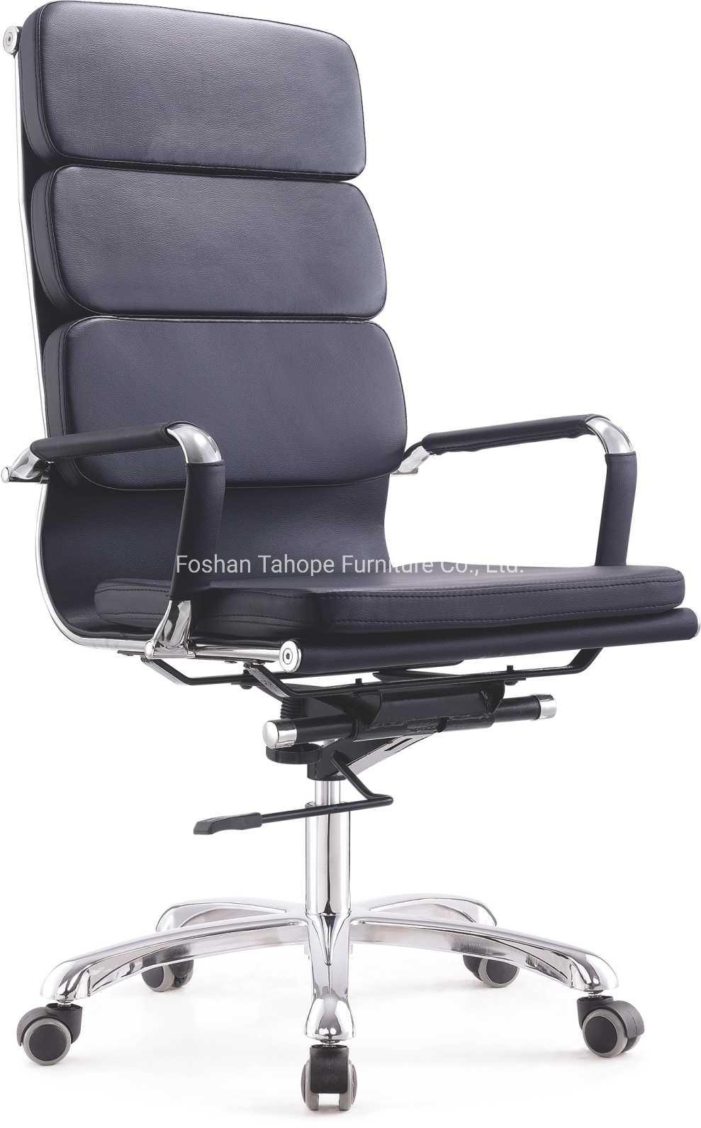 Promotion Office Furniture Ergonomic Design Manager Executive Leather Chair Swivel or Normal Style