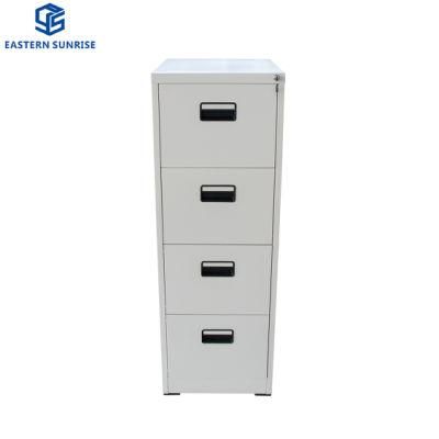 Factory Wholesale Metal 4-Drawer Filing Cabinet for Office/Bedroom