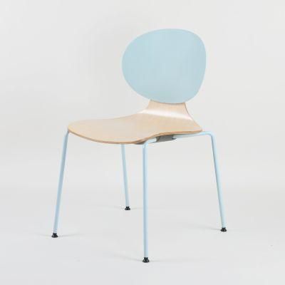 2021 New Design ANSI/BIFMA Standard Plastic Wood Office Chair