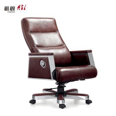 Recliner Luxury Big Size Leather Office Furniture Boss Chair