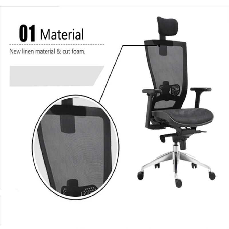 Office Furniture High Back Swivel Mesh Chair Adjustable Ergonomic Office Chairs