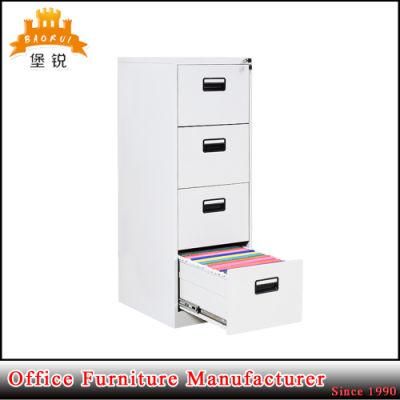 Knocked Down Structure Steel 4 Drawer Filing Cabinet