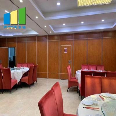 Durable Sound Insulation MDF Movable Partition Wall for Banquet Hall