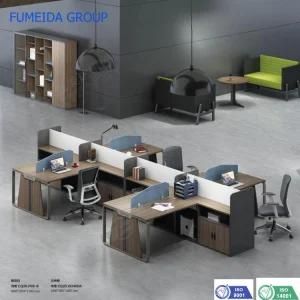 Modern Melamine Staff Partition Office Workstation for Public Office Space (CQ20. P05-6)
