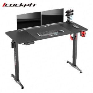 Icockpit Smart Modern Electric Standup Desk Frame Multifunctional Gaming Desk for PC