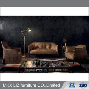 High Quality Classic Leather Single&Two&Three Seater Leisure Sofa (B003)