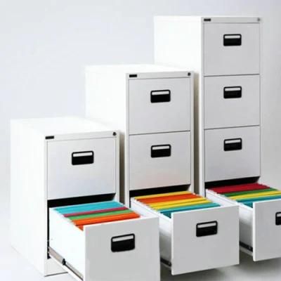 Fas-001-4D File Hanging Office Metal Furniture 4 Drawers Vertical Steel Storage Filing Cabinet