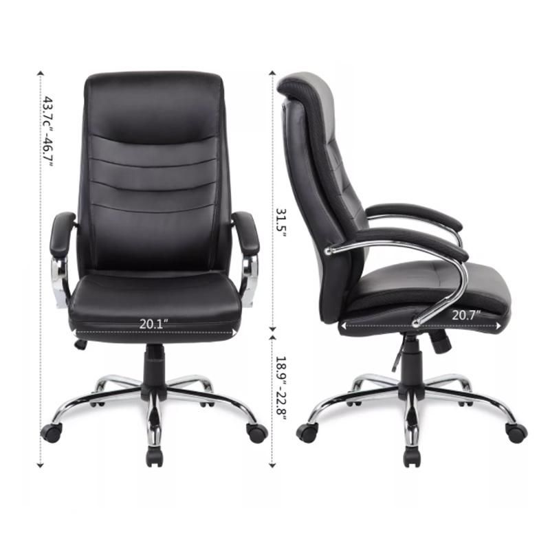 Executive Chair Ergonomic Soft Cushion PU Leather Office Chair Factory Direct Sale