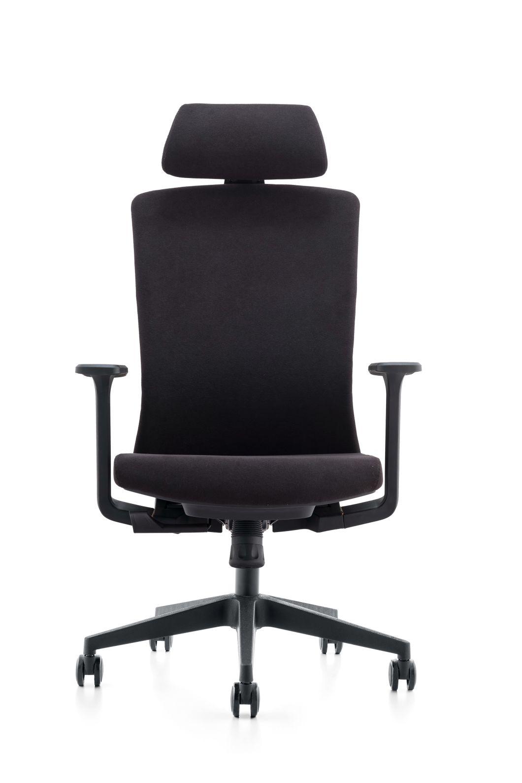 Modern Office Furniture Ergonomic Executive Fabric Meeting Swivel Staff Task Office Leather Chair