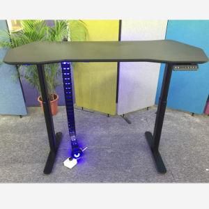 modern Two Stage Electronic Height Adjustable Gaming Desk with Dual Motor
