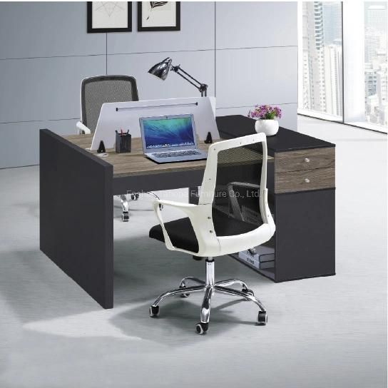 Melamine Furniture Conference Meeting Table with Metal Legs
