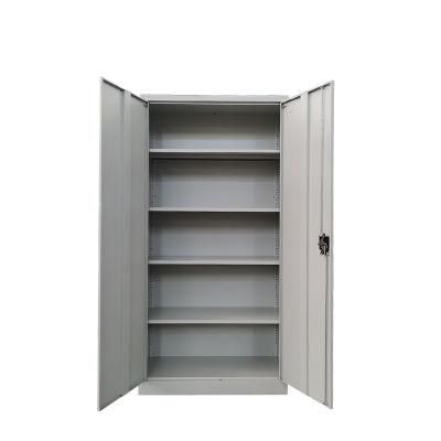 Metal Office File Storage Cupboard 2 Door Steel Cabinet Furniture