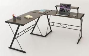 L-Shaped Metal Computer Desk