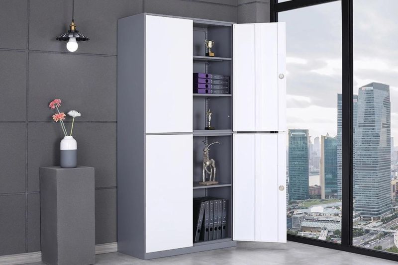 Hot Sale 4door Locker Metal Clothes Locker Steel Storage Cabinets