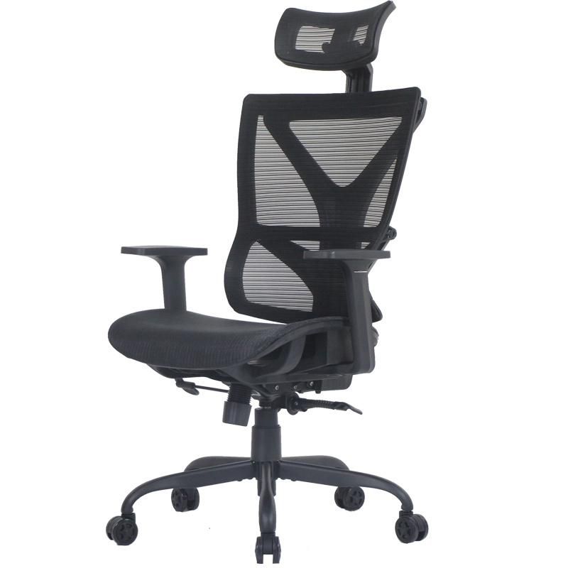 High Back Computer Swivel Full Mesh Office Chair with Headrest