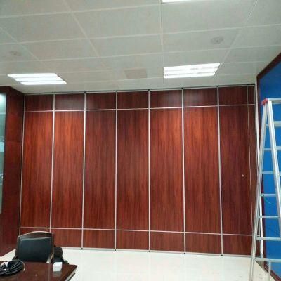 Conference Hall Acoustic Sliding Movable Partition Wall Wooden Soundproof Folding Wall Partitions