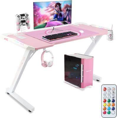 Gaming Desk Computer Desk Writing Desk Office Desk Student PC Desk Extra Large Modern Ergonomic Racing Style Table Workstation