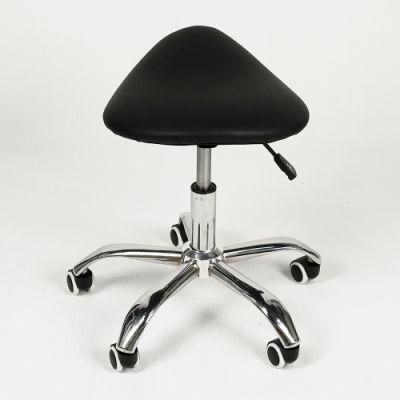 High Quality New Style Saddle Dental Chair Medical Stool Dental Stool with Wheels