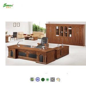 MDF Modern Wood Veneer Office Desk