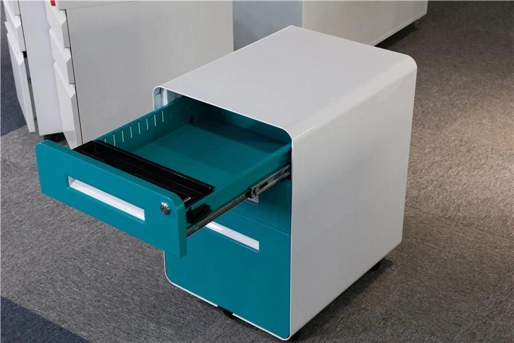 Mobile Cabinet Under Desk Steel File Pedestal Under Desk Price for Staff Office