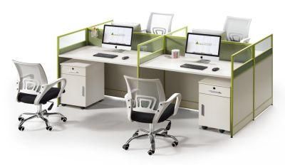 Durable Wooden MDF Office Furniture Partition Office Cubicle Workstation