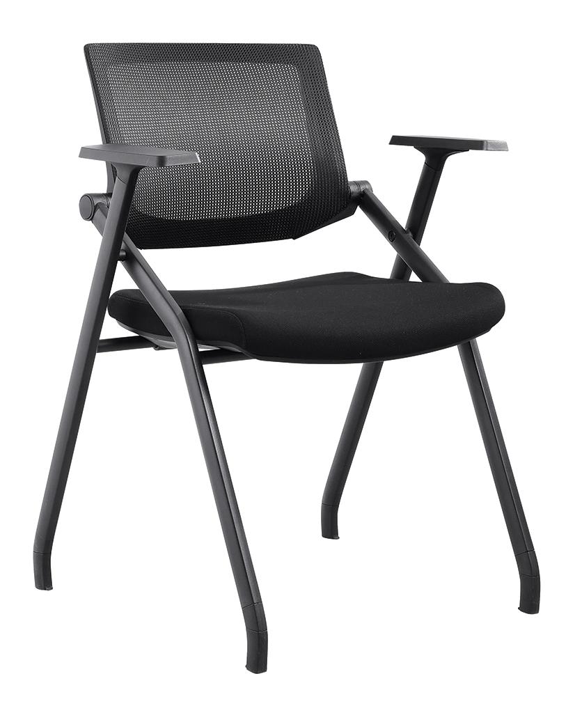 Foldable Office Chairs with Tables Leather Chairs Meeting Chairs
