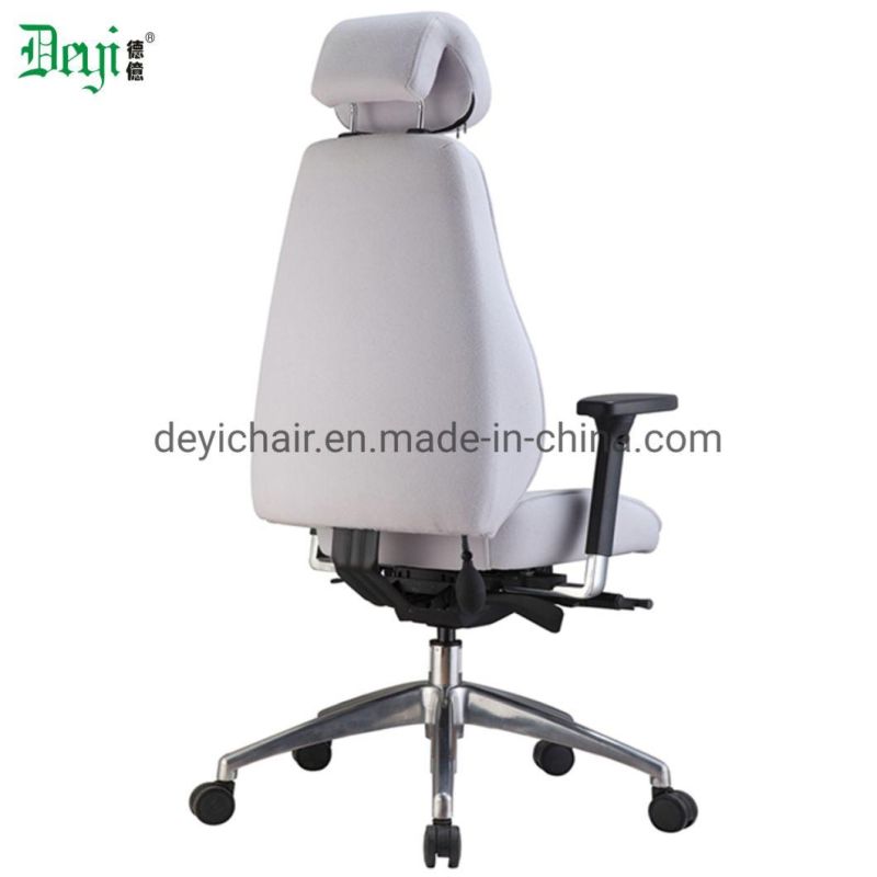 Donati Functional Mechanism with Arm Headrest Avaliable Aluminium Base High Back Manager Office Chair