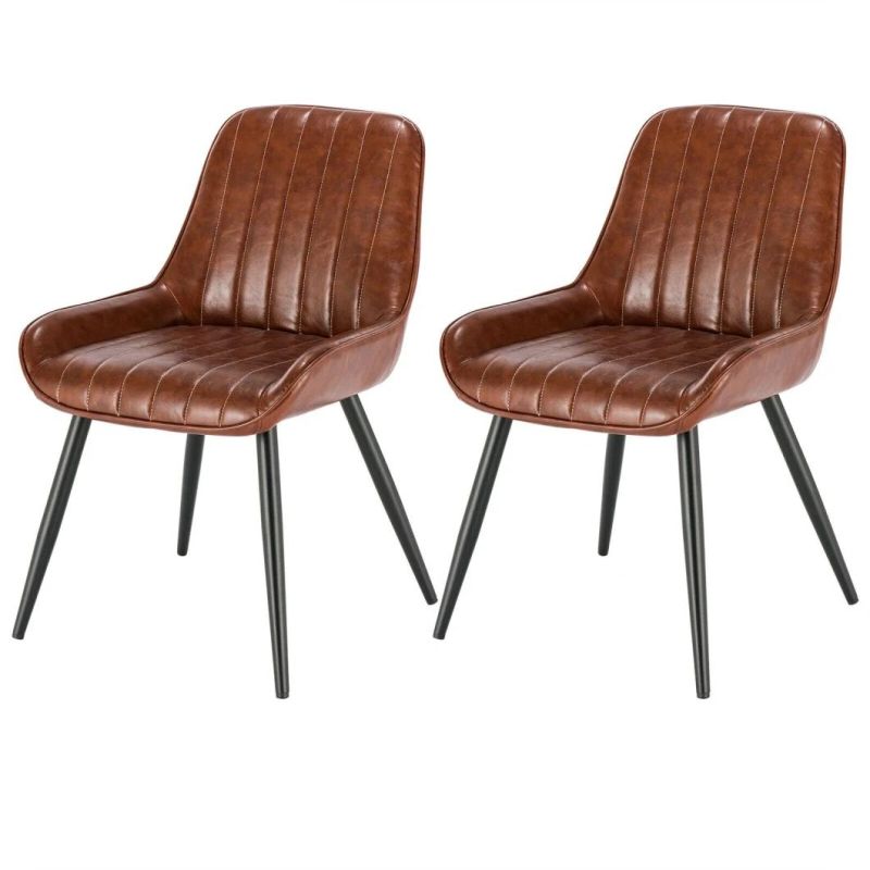Metal Legs Home Furniture Leather Lounge Chair Leisure Chair