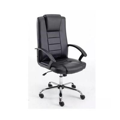 Comfortable PU Leather Soft Cushion Office Chair Swivel Lift Adjustable